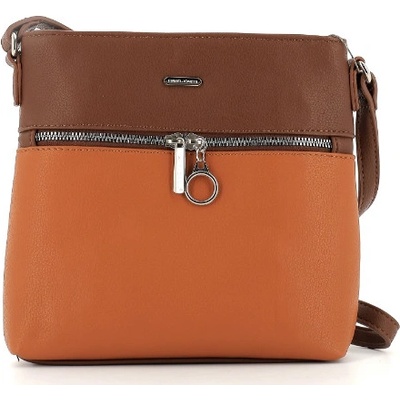 David Jones crossbody koňakovo 6600-1A cognac hnědá