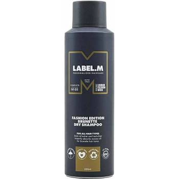 Label.m Fashion Edition Brunette Dry Shampoo Suchý šampon pro brunetky 200 ml