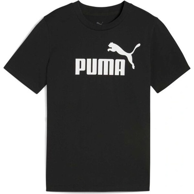 Puma ESSENTIALS N0. 1 LOGO TEE B Chlapecké triko černá – Zboží Dáma