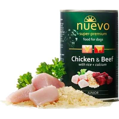 КОНСЕРВА ЗА КУЧЕТА nuevo dog junior (1690)