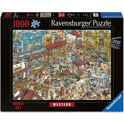 Ravensburger Movie Set Western 1000 dílků