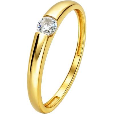 Zlaton Prsten žluté zlato se zirkonem 000841606225