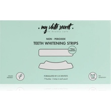 My White Secret Non Peroxide Teeth Whitenings Strips bieliace pásiky na zuby 7 ks