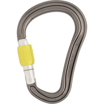 DMM HMS карабинер Dmm Shadow HMS HMS carabiner - Titanium / Lime - размер Screwgate (323-0220-0511)