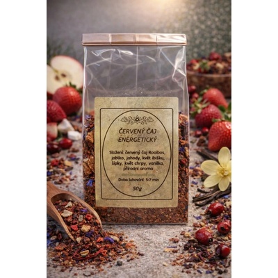 Golden Leaf Energetický červený čaj 50 g