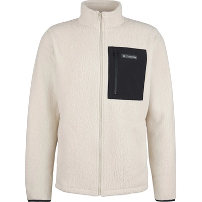 Columbia Мъжко поларено яке Columbia Jasper Ridge Pebbled Full Zip Fleece Fleece jacket - Dark Stone / Black - размер XL (005-6145-0314)