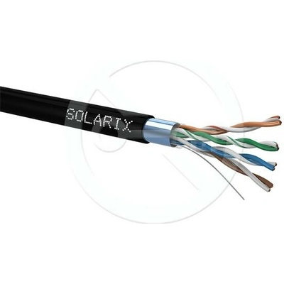 Solarix SXKD-5E-FTP-PE venkovní FTP, Cat5E, drát, PE, box, 305m