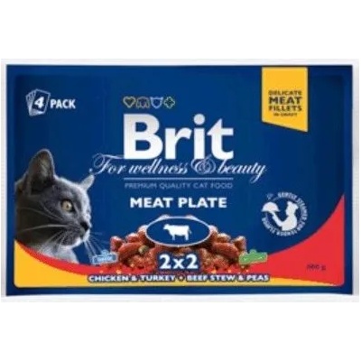 Brit Premium Meat Plate Multipack 4x100 g