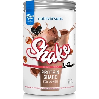 Nutriversum Wshape Shake, 500 Grams