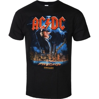 NNM Мъжка тениска AC/DC - PWRUP Chicago - Black - 51711700