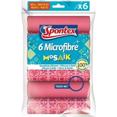 Spontex MF Mosaik Pink 6 ks