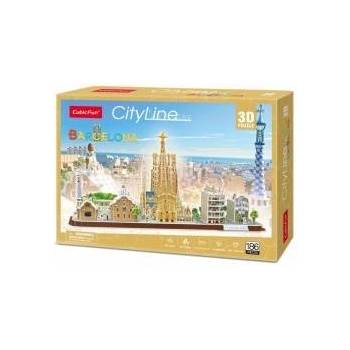 CubicFun Puzzle 3D City Line Barcelona 20256 DANTE