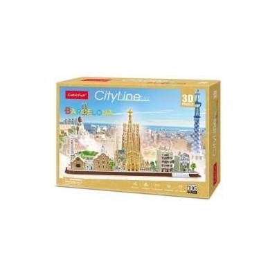 CubicFun Puzzle 3D City Line Barcelona 20256 DANTE
