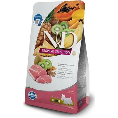 N&D Tropical Selection Dog Adult Mini Ancestral Grain Pork 5 kg