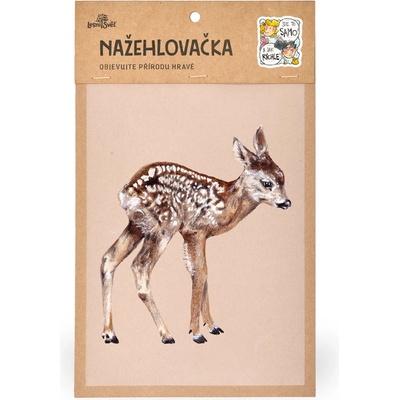 Lesní svět Nažehlovačka M 004 - Srnče