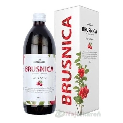 nefdesanté brusnica šťava 0,5 l