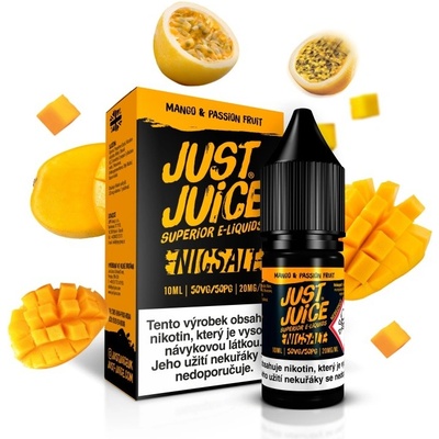 Just Juice Mango & Passion Fruit Just Juice Salt 10 ml 20 mg