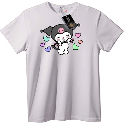 NOONEBRAND Тениска Сладко сърце с череп - 2XL, Black
