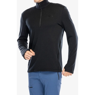 Icebreaker M Original LS Half Zip BLACK