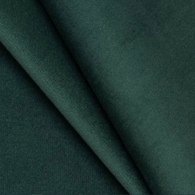 Velurová potahová látka, Velluto, Tm.Zelená