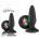 Анален плъг с кристали, истинско изкушение - Glams Medium Black (NSTOYS0663)