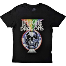 Imagine Dragons tričko Skull čierne