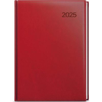 Vivella A5 Týdenní 2027 bordó