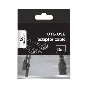 Gembird A-OTG-AFBM-04 Gembird USB 2.0 Cable OTG AF -> USB micro BM + USB micro BF (power supply)