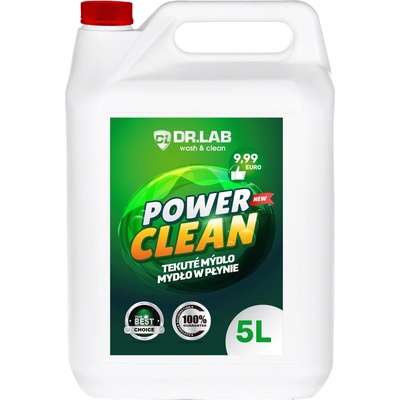 Dr.lab wash & clean power clean tekuté mýdlo 5 l