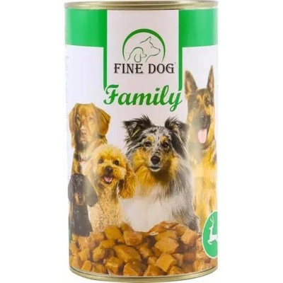 Fine Dog Family so zverinou 1,24 kg