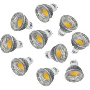 Промо Пакет 10 бр. led Луничка gu10 5 w cob ► 1.98 лв/бр (ep 0842ww)
