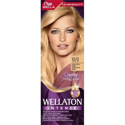 Wella farba na vlasy Wellaton Intense 10/0 extra svetlá blond, 110 ml
