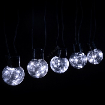 Aigostar - LED външен декоративен гирлянд 160xLED/3, 6W/230V 10m IP44 студено бяло (AI2187)