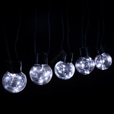 Aigostar - LED Външен декоративен гирлянд 160xLED/3, 6W/230V 10m IP44 студено бял (AI2187)