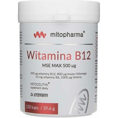 Dr Enzmann Vitamín B12 MSE MAX 120 kapsúl