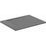 Ideal Standard i. life Ultra Flat S правоъгълно душ корито, асфалтово сиво, 90x70 см (T5237FS)