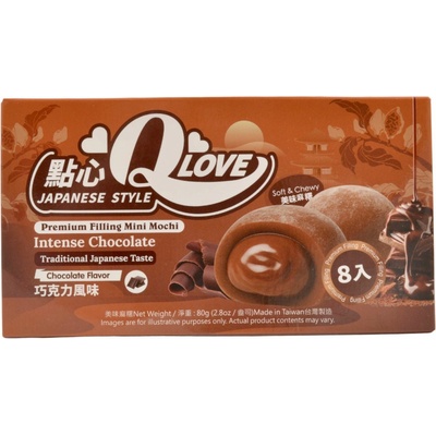 QLove Mochi Chocolate 80 g – Zbozi.Blesk.cz