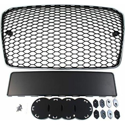 MTuning_F GRILL AUDI A5 8T RS-STYLE CHROME-ČERNÁ (13-16)