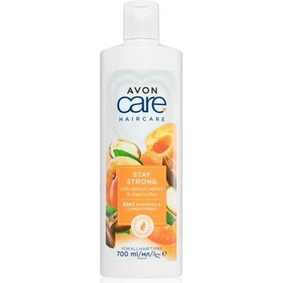 Avon Care Stay Strong šampon a kondicionér 2 v 1 700 ml