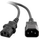 Lanberg C13 - C14 1,8m CA-C13E-10CC-0018-BK
