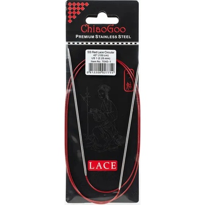 ChiaoGoo Red Lace 100cm 2.25mm – Zbozi.Blesk.cz