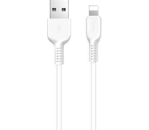 Hoco X1 LIGHTNING, 2,1A, 3m, bílý