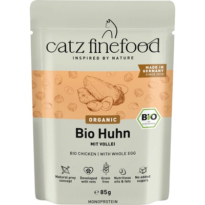 catz finefood Bio 12 x bio kačacie 85 g