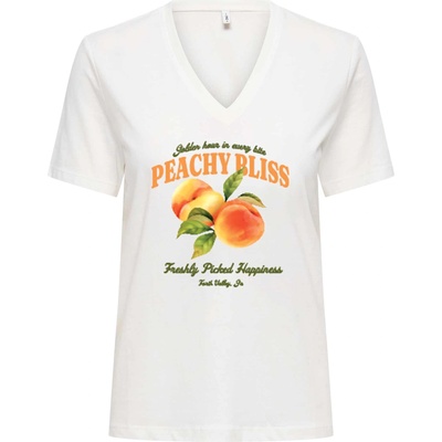 ONLY Тениска onlhenny reg s/s v-neck top cs jrs
