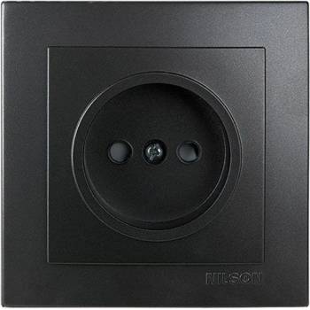 Image 1 of NILSON Контакт единичен Nilson Alegra - черен (175466)