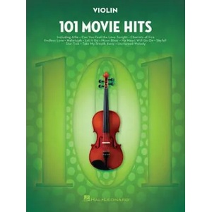 101 Movie Hits for Violin (ISBN: 9781495060700)
