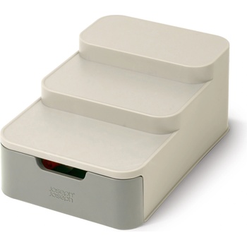 Joseph Joseph Органайзер за шкафове Duo триетажен с чекмедже сив (851657)