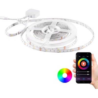 Polux RGB LED Димируема лента Wi-fi + музикална функция LED/16W 5 м Tuya (SA1118)