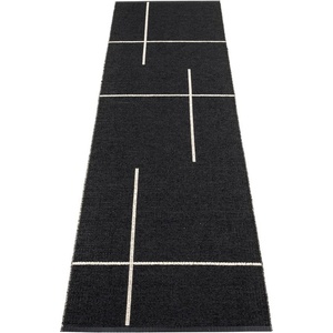 Pappelina Черна пътека за открито и закрито 70x270 cm Fred Black - Pappelina (FRX727)