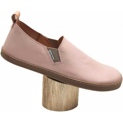 Barefoot kožené Slip on Pegres BF82 0.1 růžové